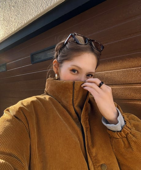 reversible logo down jacket