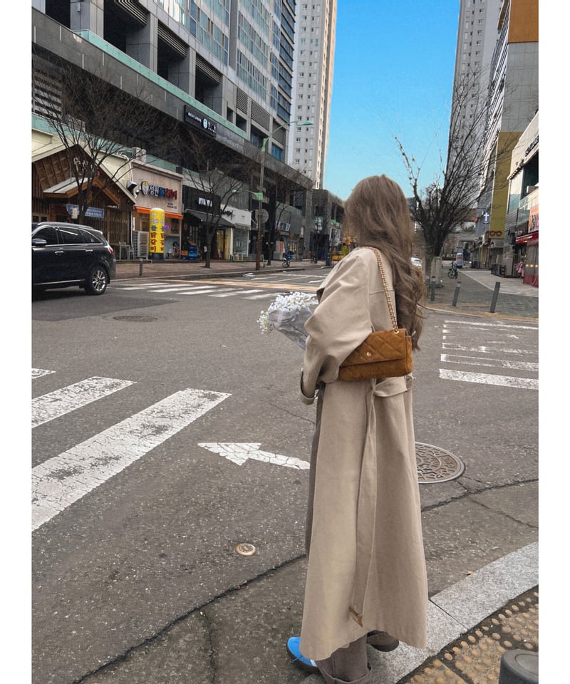 Nalm. long trench coat | Nalm.