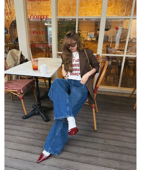 PARIS tee /red