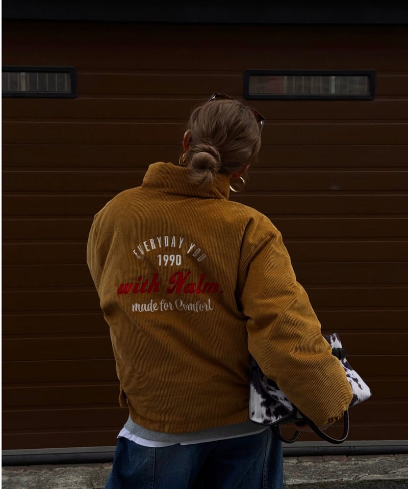 reversible logo down jacket | Nalm.