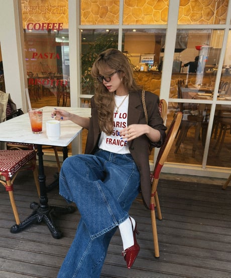 PARIS tee /red