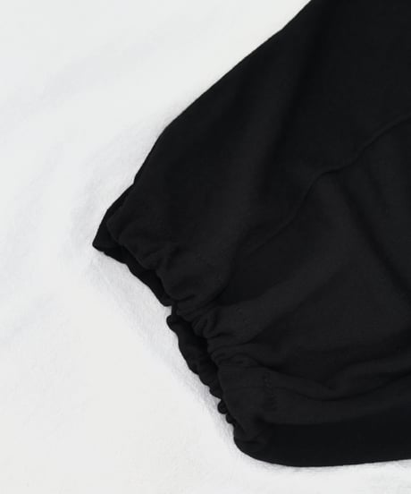 【Nalm.】belted sweat pants /black