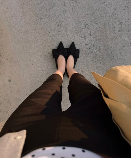 slim capuri pants