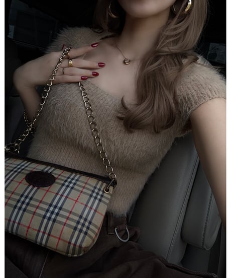 fuzzy shaggy knit tops