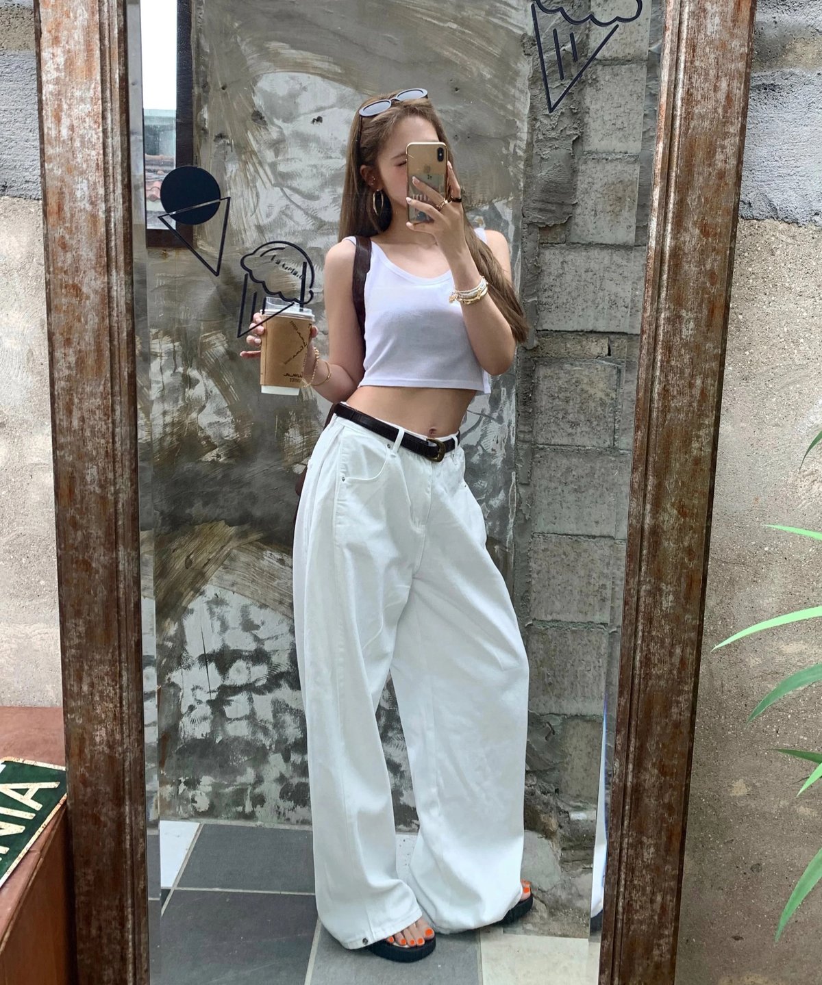 Not Dyed ホワイトデニム Dirty Over Dye White Denim | PIEAL