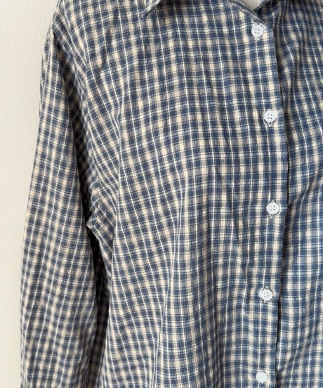 【再入荷】checked overshirt