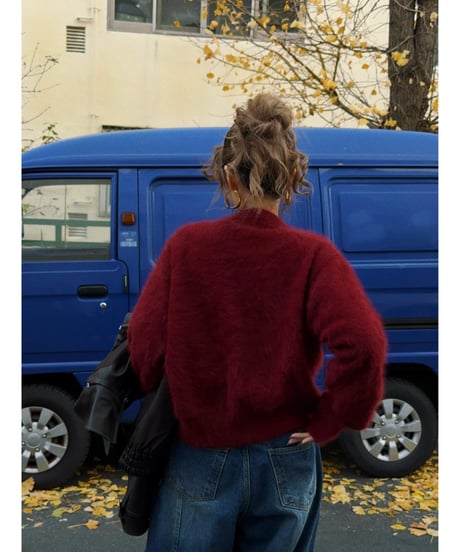 angora soft cloud cardigan
