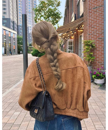 最終値下げ！ nalm. なるむ スウェードムスタンジャケット/brown スウェードムスタンジャケット/brown | Nalm.