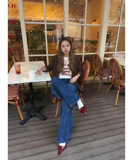 PARIS tee /red