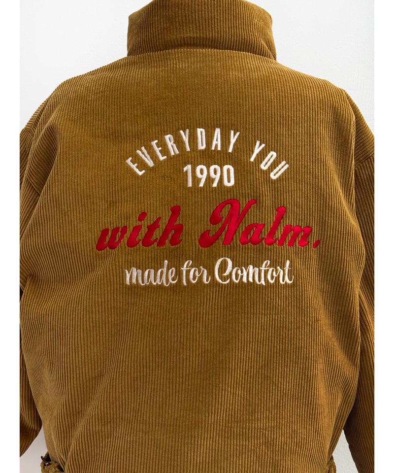 reversible logo down jacket | Nalm.