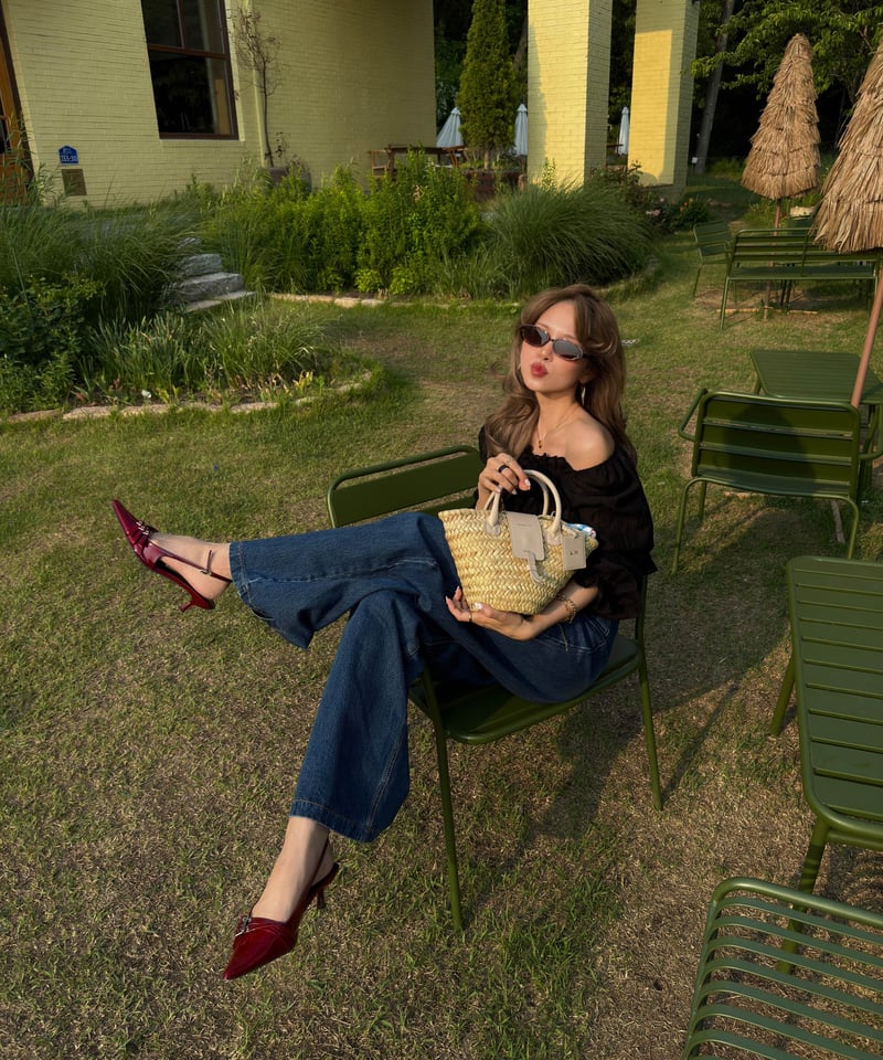 再入荷】sheer fairy blouse /black | Nalm.