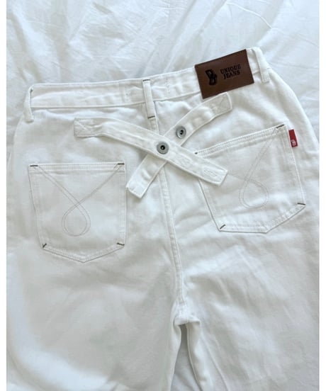 2way shift white denim