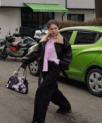 urban color shirt / pink