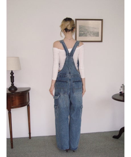 wide low-rise overall
