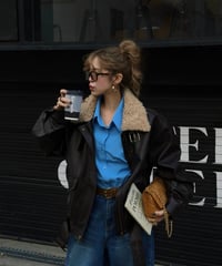 urban color shirt / blue