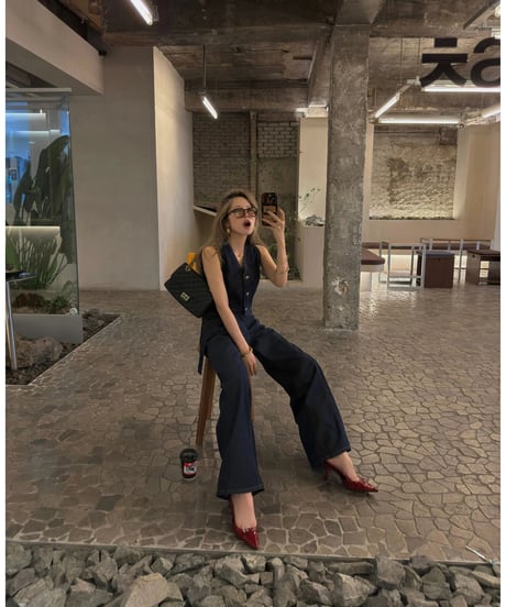 summer denim on denim set