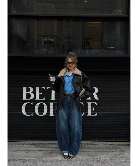 urban color shirt / blue