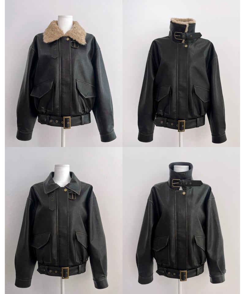 Nalm. vintage leather jacket / dark brown | Nalm.
