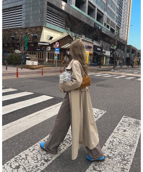 Nalm. long trench coat