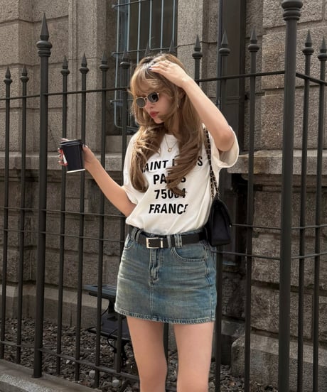 PARIS tee /black