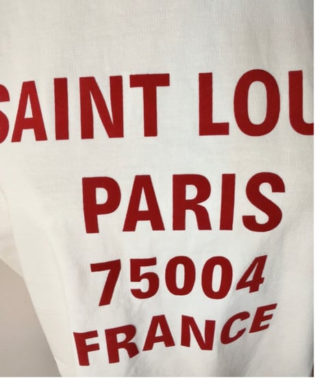 PARIS tee /red