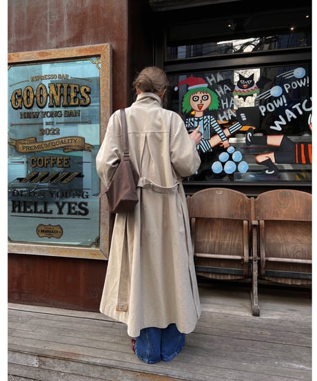 Nalm. long trench coat
