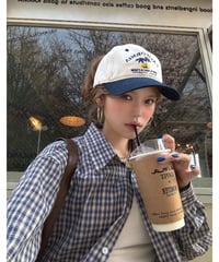 【再入荷】checked overshirt