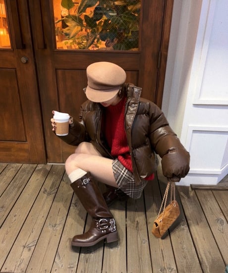 london checked mini skirt