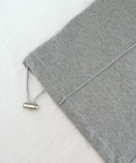 【Nalm.】belted sweat pants /gray