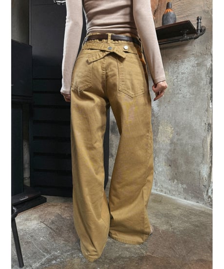 パンツ volu over cargo pants /brown Nalm. volu over cargo pants /brown | Nalm.