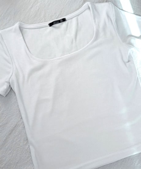 cropped mini tee