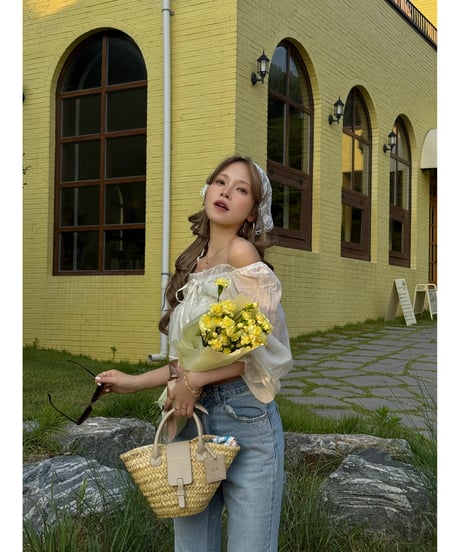 sheer fairy blouse /ivory