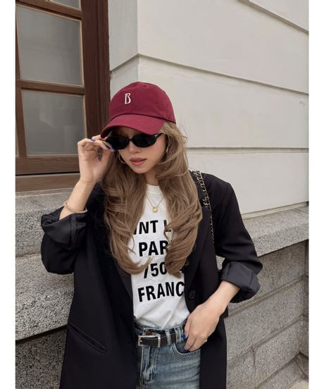 PARIS tee /black