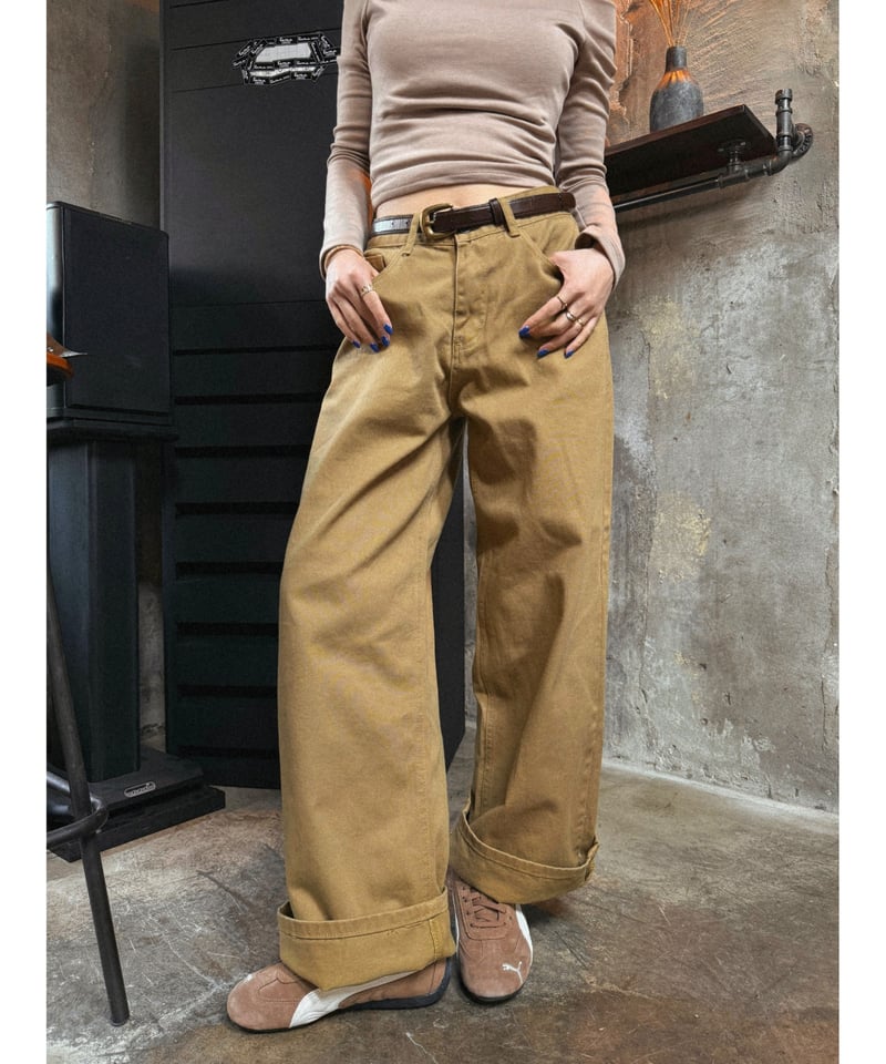 人気完売 Nalm. wide chino pants wide chino pants | Nalm.