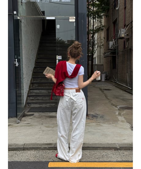 cropped mini tee