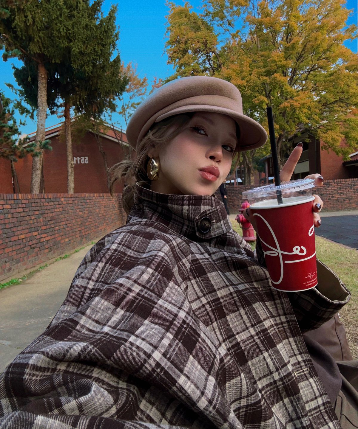 wool casquette / milk beige | Nalm.