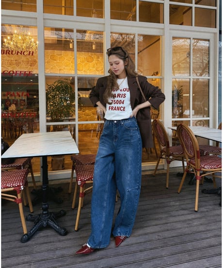 PARIS tee /red