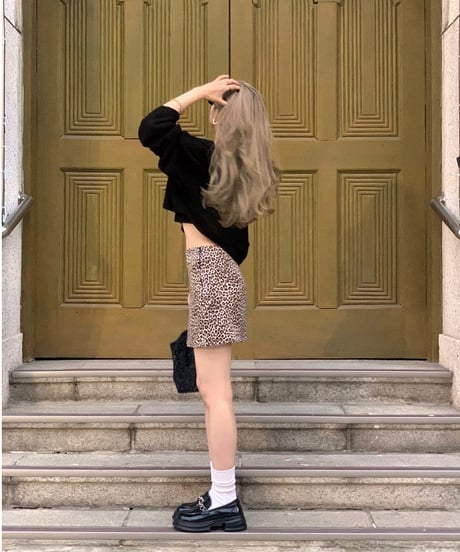 レオパードミニスカート