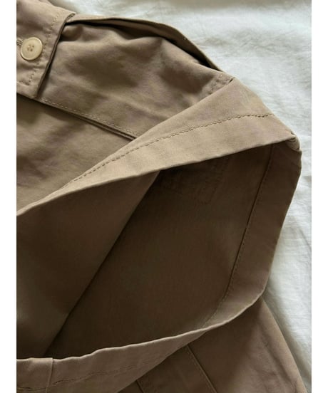 cargo wide half pants