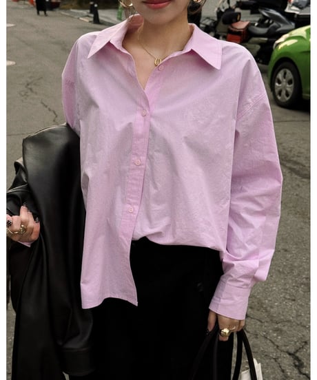 urban color shirt / pink
