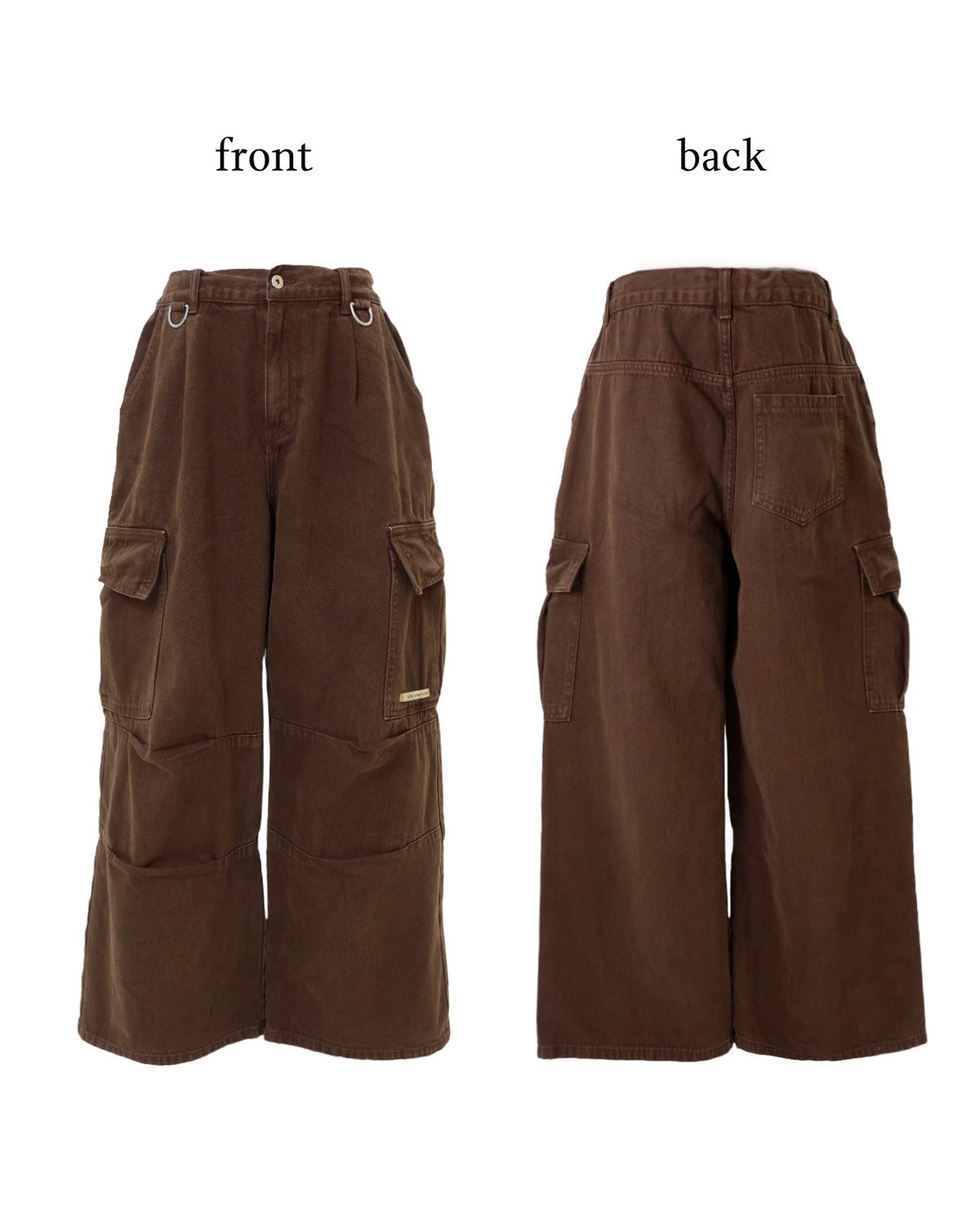 パンツ volu over cargo pants /brown Nalm. volu over cargo pants /brown | Nalm.