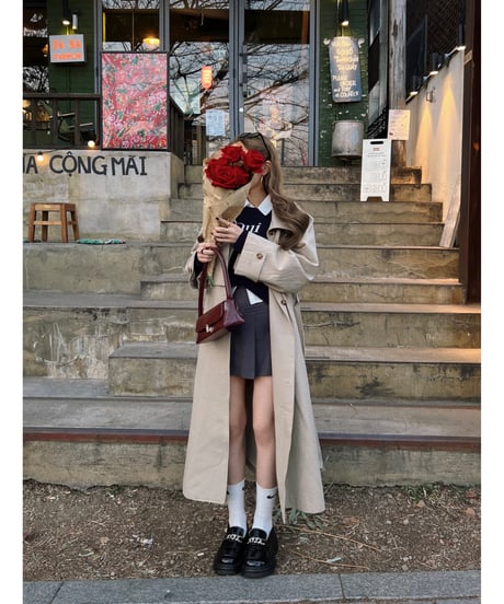Nalm. long trench coat