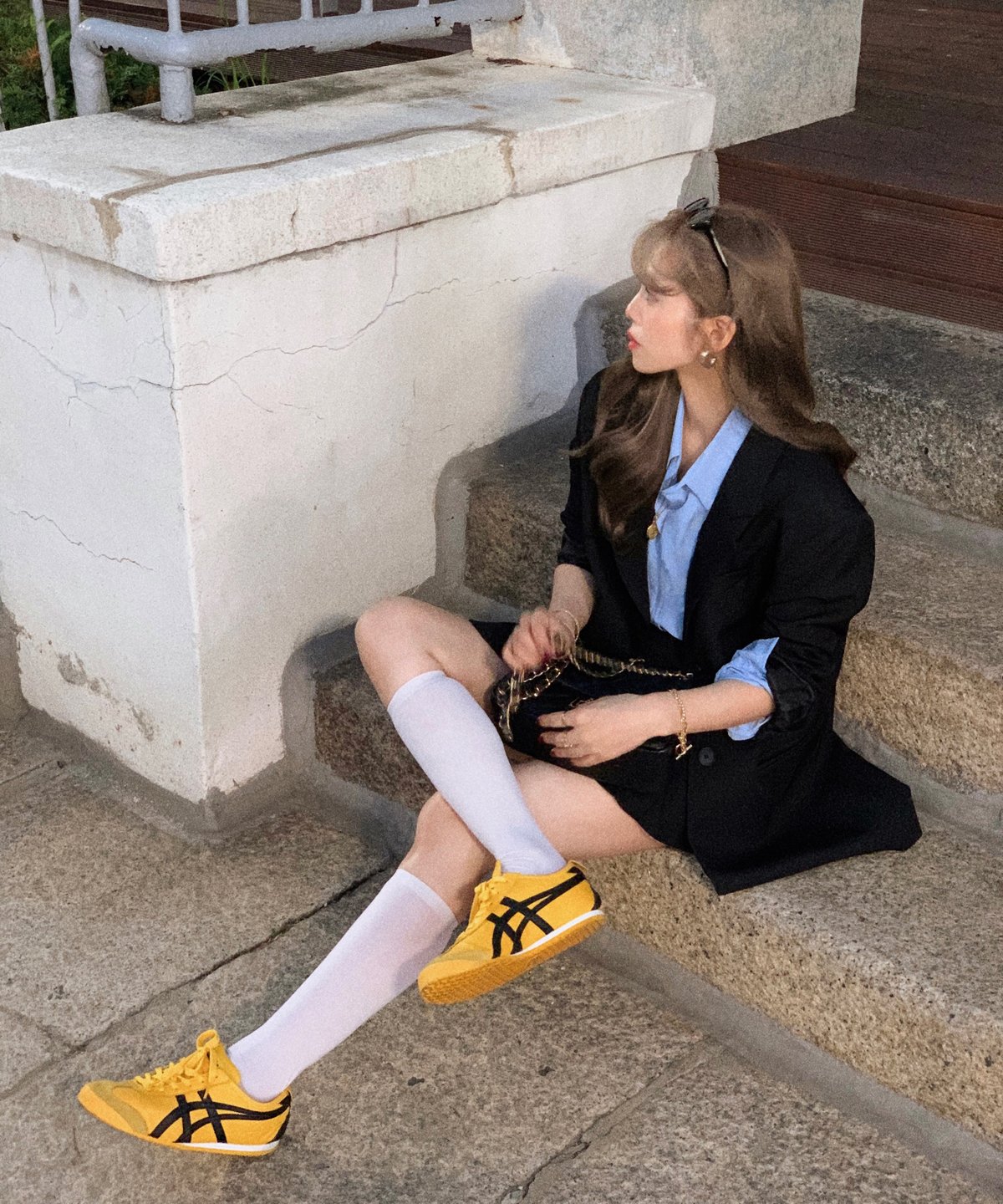 再入荷】ribbon-tailored jacket/black | Nalm.