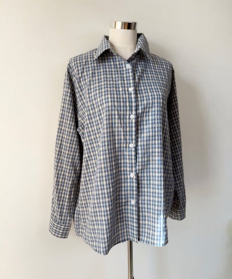 【再入荷】checked overshirt