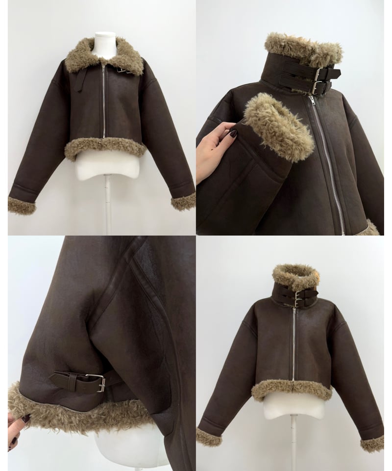 福袋】VINTAGE MOUTON JACKET (DARK BROWN) BOX | Nalm.