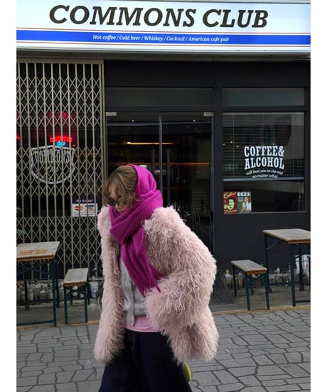 milk pink teddy jacket