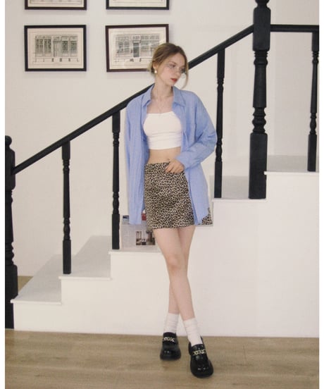 レオパードミニスカート