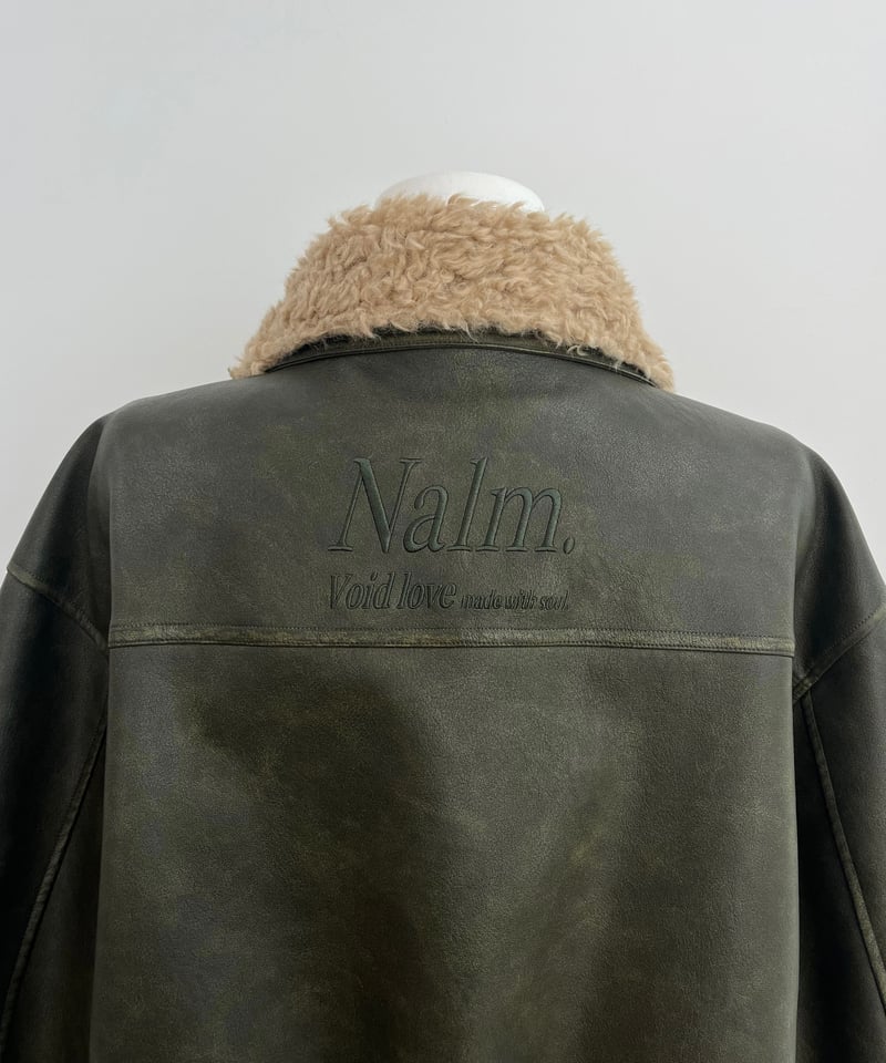 Nalm. vintage leather jacket / khaki | Nalm.