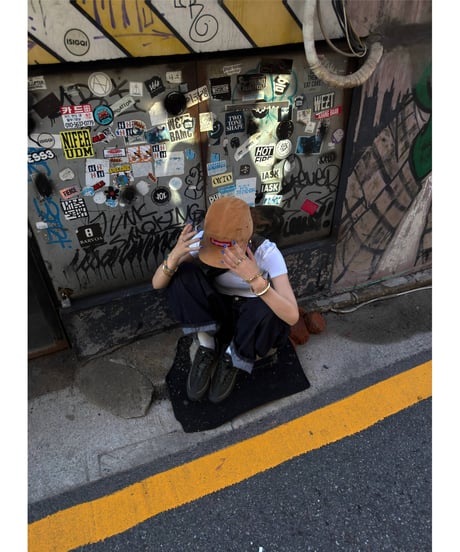 【再入荷】 barrel leg wide denim / deep navy