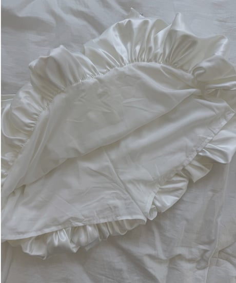 silky glow balloon skirt